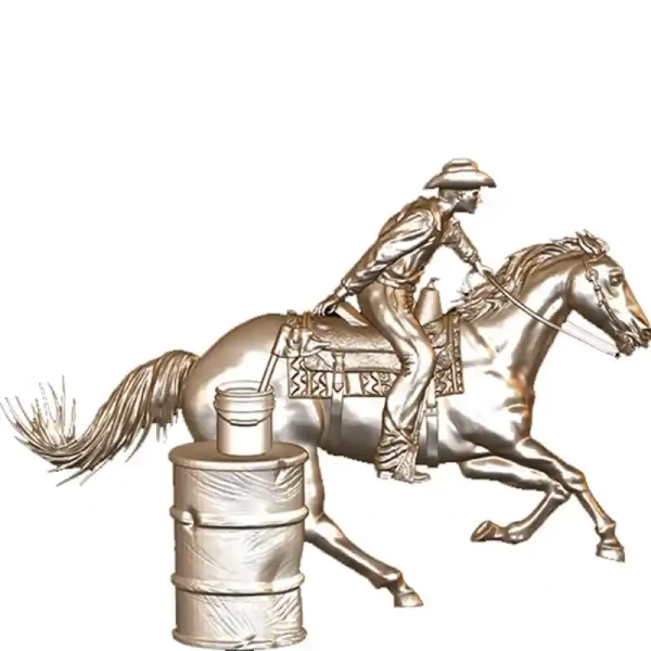 Carrera de Barril con Bandera