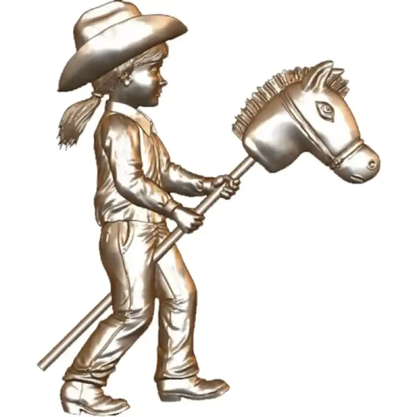 Niña con Caballito