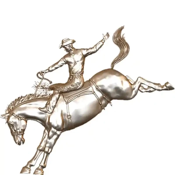 Monta de Yegua Bronca con Montura