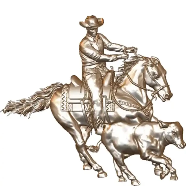 Caballo de Ganado - Hombre